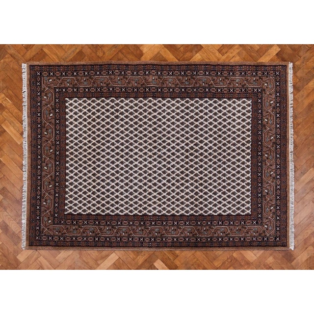 Middle Eastern Sharoug Mir Rug For Sale - Image 9 of 9