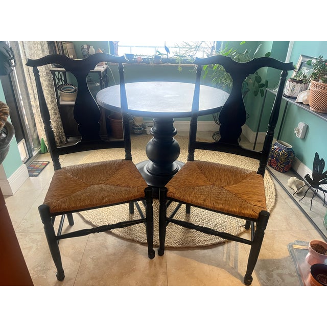 Wood American Fiddleback or Queen Anne Style Side Chairs For Sale - Image 7 of 7