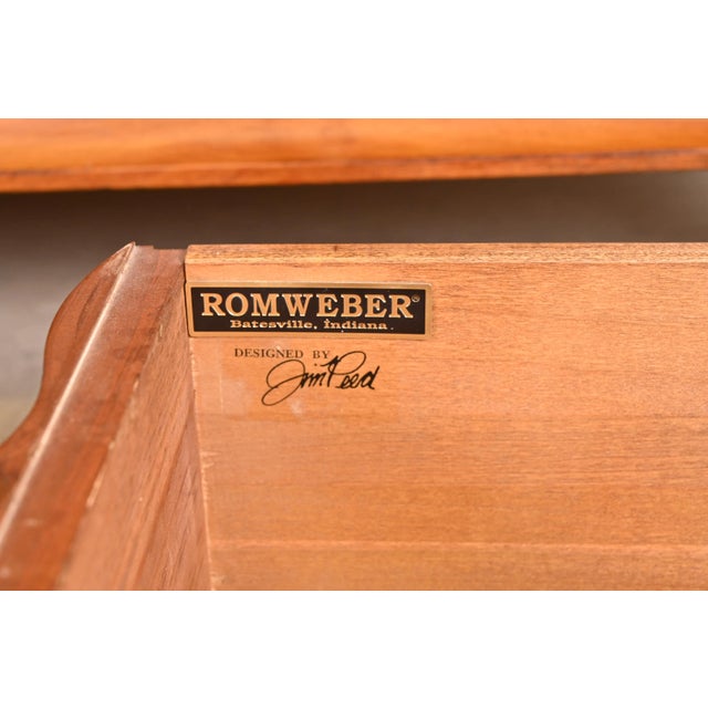 Romweber Spanish Baroque Carved Pine Commode or Chest of Drawers For Sale - Image 9 of 13