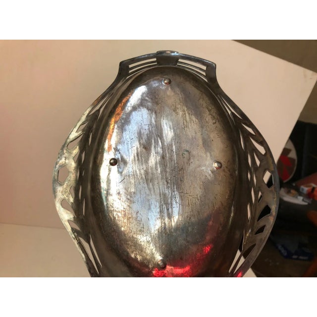 Art Nouveau French Pewter Tray, 1910s For Sale - Image 5 of 12