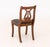 Wood Lyre Back Walnut Children's Side Chair For Sale - Image 7 of 7