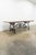 Rustic European Vintage Wood Top Dining Table With Iron Base For Sale - Image 3 of 15