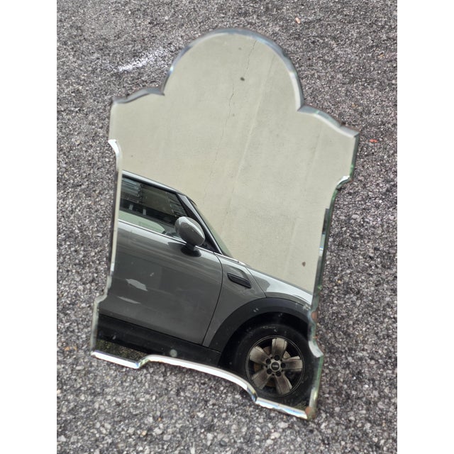 Glass Beveled Table Mirror, 1920s For Sale - Image 7 of 10