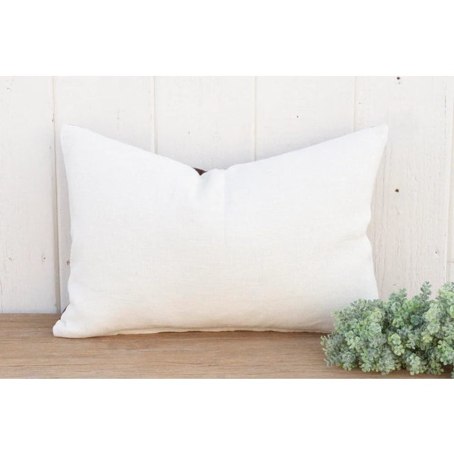 Textile Tiji Antique Sumatran Ikat Pillow For Sale - Image 7 of 8