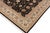 Shabby Chic 1990's Floral Pak-Persian Black/Ivory Wool&Silk Rug - 9'9'' X 13'9'' For Sale - Image 3 of 9