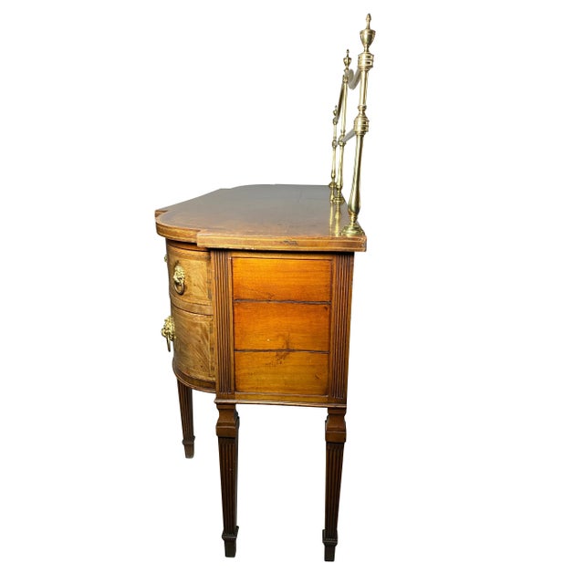 Regency Mahogany and Inlaid Sideboard For Sale In Boston - Image 6 of 13