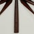 Bronze Mid Century Palm Leaf Wall Oriments For Sale - Image 8 of 13