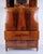 Antique Empire Secretary Desk in Hand-Polished Mahogany with Marquetry, 1840s For Sale - Image 6 of 12