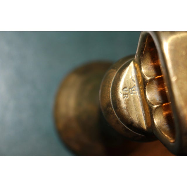 Mid 19th Century Brass Bell Form Weights - Set of 7 For Sale - Image 5 of 7