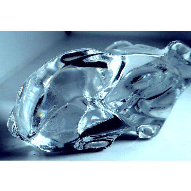 Baccarat, France Fine Crystal Ram Paperweight For Sale - Image 12 of 13