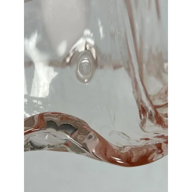 1970s Ceiling Light in Pink and White Murano Glass from La Murrina, Italy, 1970s For Sale - Image 5 of 13