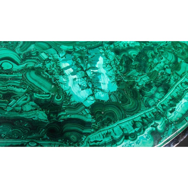Italian Malachite Tables, 1950s, Set of 2 For Sale - Image 11 of 18