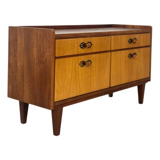 Vintage Lowboard with Drawers For Sale