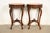 A gorgeous pair of French Provincial Louis XV style side tables In the manner of Romweber USA, Circa 1930s Beautiful...