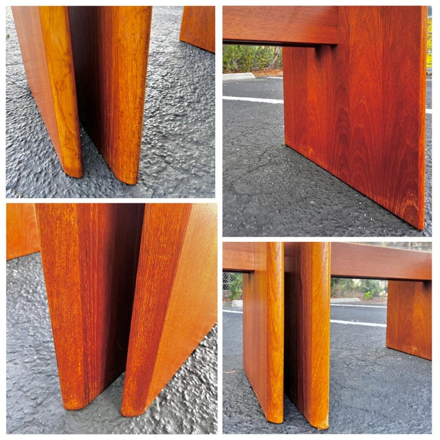 Mid Century Modern Modular Teak Coffee Table | Gustav Gaarde for Trekanten For Sale - Image 12 of 12