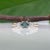 Green Alexandrite Ring With Earth-Mined Diamond Accents in Solid 14k Gold, Round 4mm, Size 6.75 For Sale - Image 8 of 12