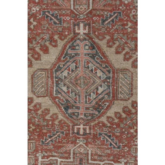 Antique Circa 1900 Hand Knotted Runner 4ft 6in X 12ft 6in For Sale - Image 9 of 11