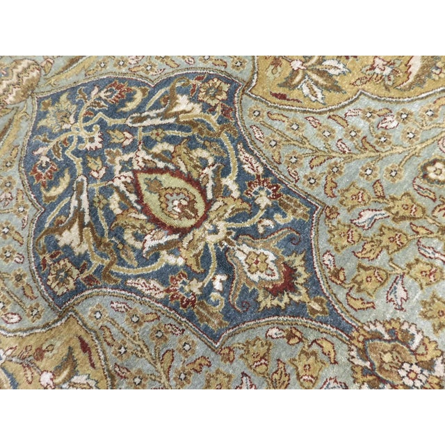 Hand Knotted Indian Rug - 8'x 10'6" For Sale - Image 12 of 18