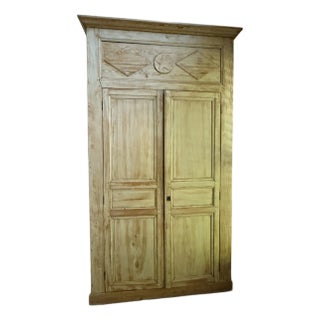 Vintage Two Door Armoire For Sale