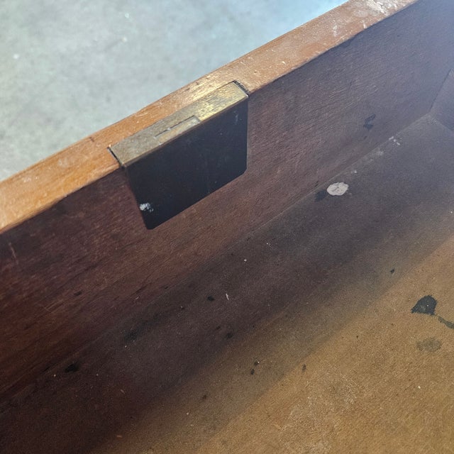 19th C English Campaign Style Chest For Sale In Miami - Image 6 of 12