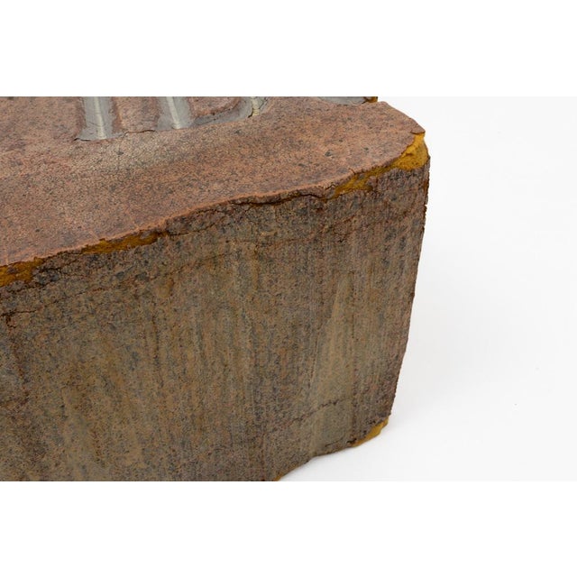 Brown Massolo Coffee Table Original 1st Edition from Gufram, 1970s For Sale - Image 8 of 12