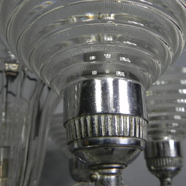 Art Deco Hanging Lamp by G. Leleu, 1930s For Sale - Image 18 of 18