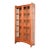 Stickley Mission Arts and Crafts Cherry Wood Lighted Bookcase Cabinet or Display Cabinet For Sale