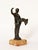 Brown Dancing Couple in Bronze & Marble, 1920s For Sale - Image 8 of 10