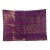 Large Vintage Purple Stripe Central American Throw For Sale