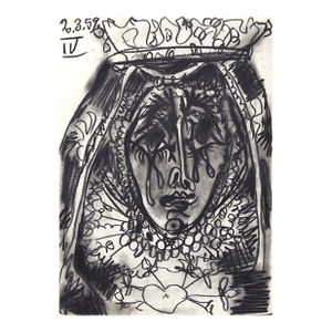 Pablo Picasso Toros Y Toreros 4 Dated 2/3/59