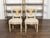 Pair of English 1900s Neoclassical Style Painted and Gilt Chairs with Feathers For Sale - Image 4 of 11