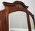 Antique French Style Mirror in Walnut For Sale - Image 4 of 12