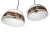 Mid-Century Modern Enamel Pendants by Kay Franck & Esteri Tomula for Wartsila, 1970s, Set of 2 For Sale - Image 3 of 6
