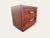 Red Late 20th Century Postmodern Cognac Nightstands – Attributed to Burlington, 2 Pieces For Sale - Image 8 of 10