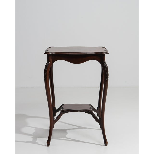A magnificent example of Napoleon III taste, this generous French side table embodies the Second Empire's passion for...