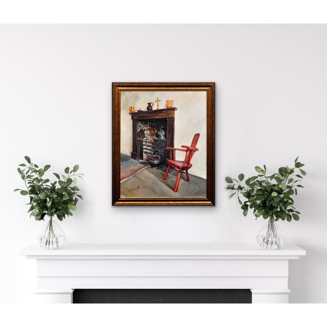 Elin Sian Blake, Ty Nain (Grandma's House), 2000s, Oil Painting For Sale - Image 11 of 18