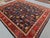 Shabby Chic Shabby Chic Persian Navy/Orange Kafkaz Rug 8'2 X 10'0 For Sale - Image 3 of 10