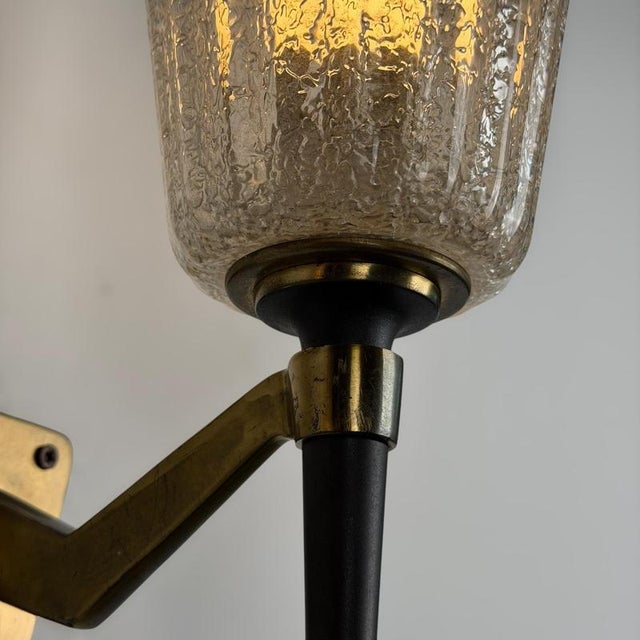 Large Murano Sconces attributed to Archimede for Seguso Vetri D Arte, 1940s, Set of 2 For Sale - Image 16 of 18