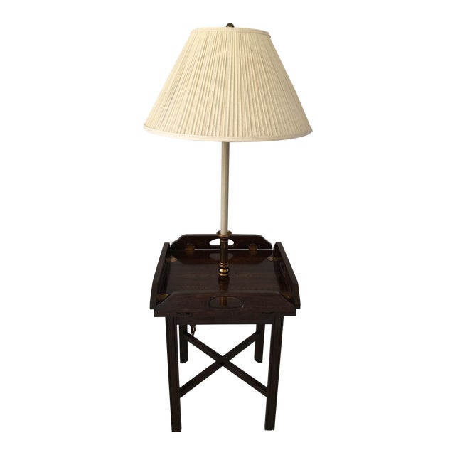Vintage Butler Tray Table Lamp Chairish