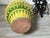 Large Yellow Tin Glazed Earthen Ware Pot on Stand For Sale - Image 11 of 11