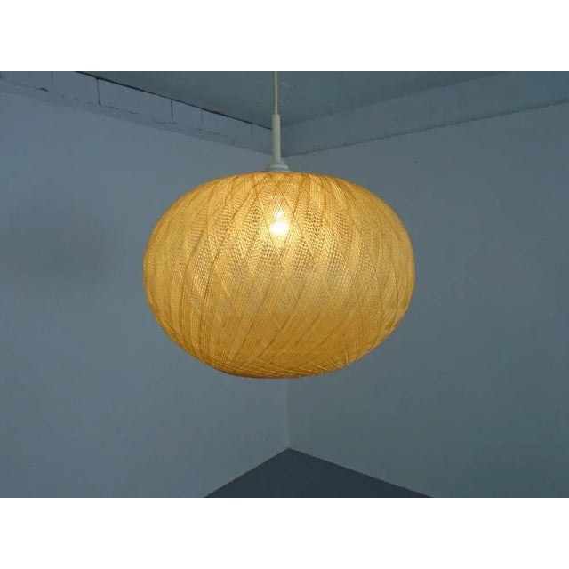 Plastic Spun Fiberglass Pendant Lamp, Germany, 1960s For Sale - Image 7 of 18