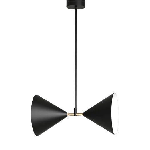 Double Pendant Light by Atelier Areti For Sale