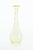 Tall Vintage Crystal Vase in Straw-Yellow with Bulbous Body, Austria, 1950s For Sale - Image 4 of 5