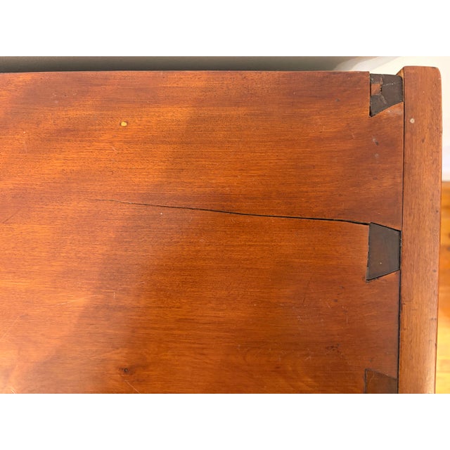 Antique Chippendale Tiger Maple Bedroom Chest For Sale - Image 12 of 12