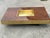 Italian Coffee Table in Walnut Burl and Brass, 1970 For Sale - Image 10 of 10