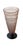 Le Verre Français - Charder, large baluster vase in rosaline glass with geometric decoration alternating horizontal satin...