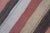 1970s Turkish Antique Striped Hand Knotted Kilim Rug For Sale - Image 9 of 11