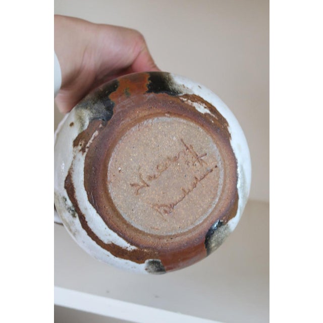 Studio Ceramic Vessel by Henny Waldorff for Svaneke, Bornholm, Denmark, 1960s For Sale - Image 3 of 11