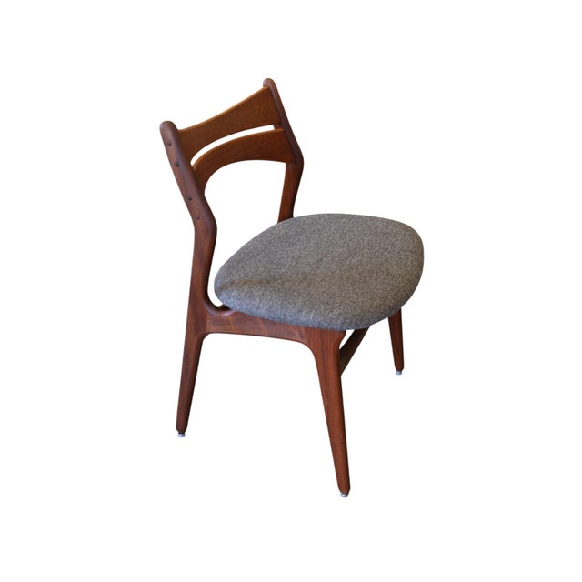 Erik Buch Vintage Danish Model 310 Chair in Teak by Erik Buch, 1960s For Sale - Image 4 of 12