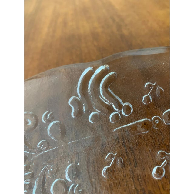 Vintage Swedish Doran Glass Plate by Goran Warff for Kosta Boda For Sale - Image 14 of 18